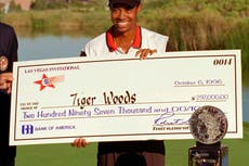 Hace 25 años Tiger Woods inauguró una nueva era en el golf