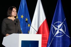 Opositora bielorrusa advierte sobre "catástrofe humanitaria"