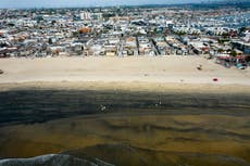 California: Barco hizo movimientos inusuales junto a ducto