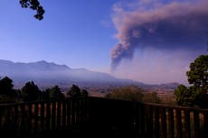 Erupción de volcán de La Palma cierra aeropuerto en la isla