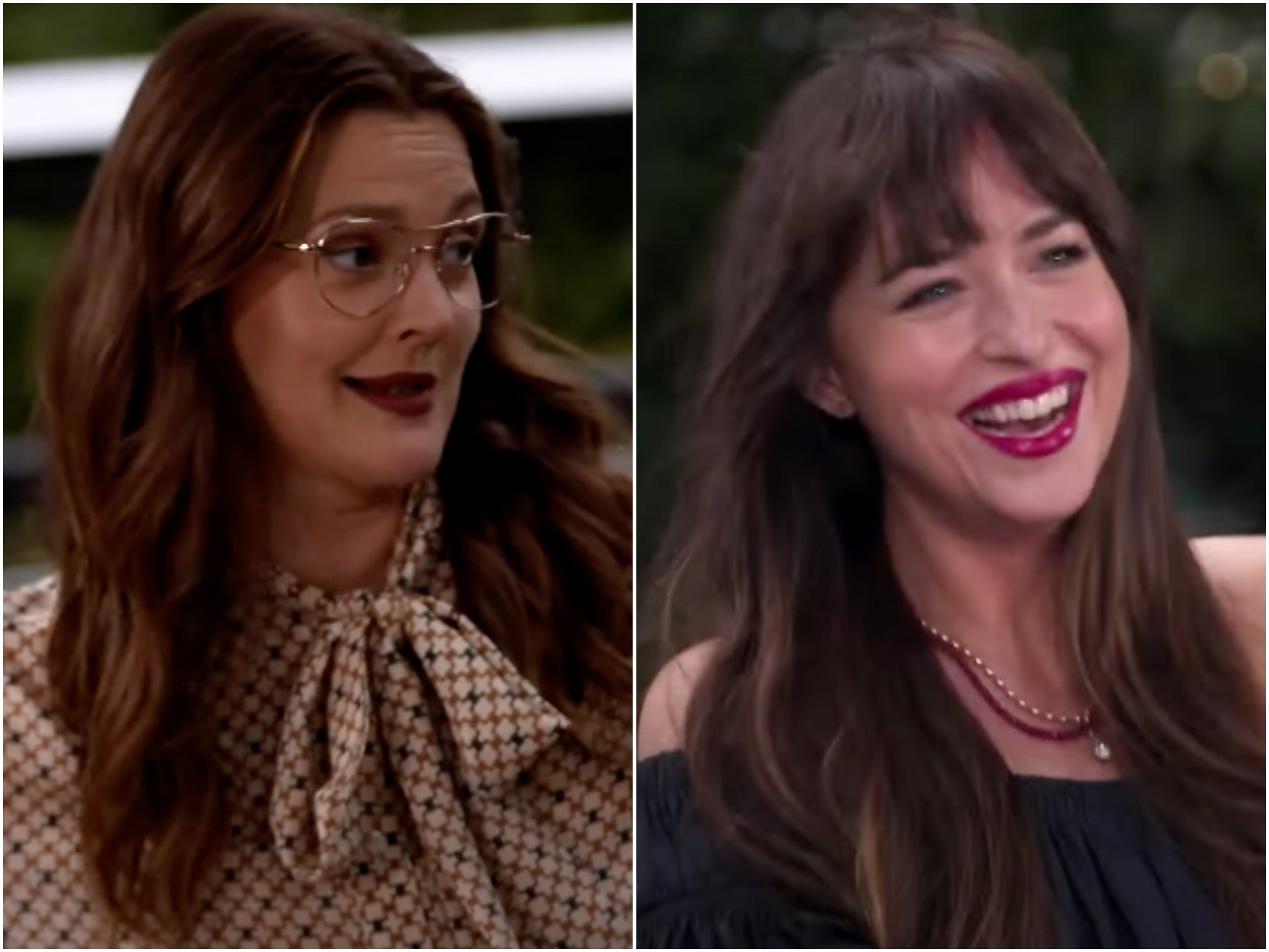 Drew Barrymore elogia a Dakota Johnson por su respuesta a Ellen DeGeneres: ‘Eso fue increíble, por cierto’