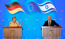 Merkel y Bennett discrepan sobre Irán y los palestinos