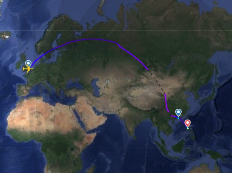 Pasajeros de British Airways pasan la noche en un avión durante un desvío épico de 22 horas