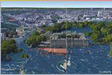 El Palacio de Buckingham es uno de los monumentos que corre peligro por inundaciones por cambio climático