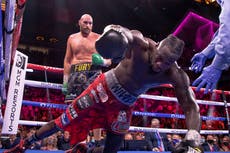 Deontay Wilder recibe suspensión médica de seis meses tras su devastadora derrota ante Tyson Fury