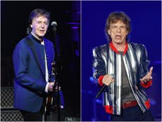 Paul McCartney llama a los Rolling Stones una “banda de covers de blues”