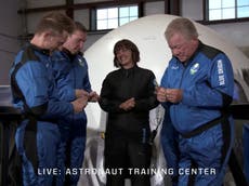 Blue Origin lanza a William Shatner al espacio