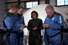 Blue Origin lanza a William Shatner al espacio