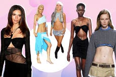 Jeans a la cadera, minifaldas y recortes: ¿El auge de la moda del 2000 traería de vuelta la talla cero?