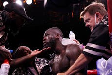 Deontay Wilder buscaría regresar en la primavera de 2022 ante Anthony Joshua tras caer contra Tyson Fury