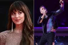 Dakota Johnson comparte un inusual vistazo a su relación con Chris Martin