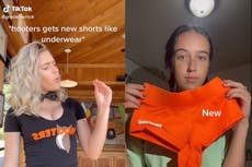 Empleadas de Hooters critican nuevo uniforme y lo comparan con ropa interior por su tamaño