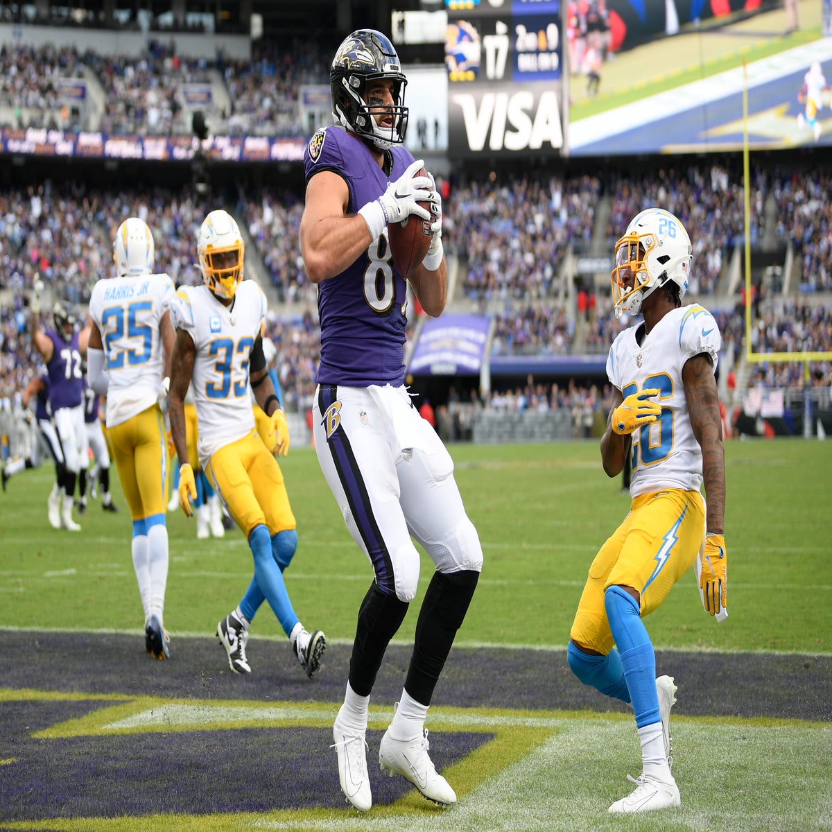 Los Angeles Chargers 6-34 Baltimore Ravens: Lamar Jackson, Ravens dominate  Chargers on tough day for Justin Herbert, NFL News