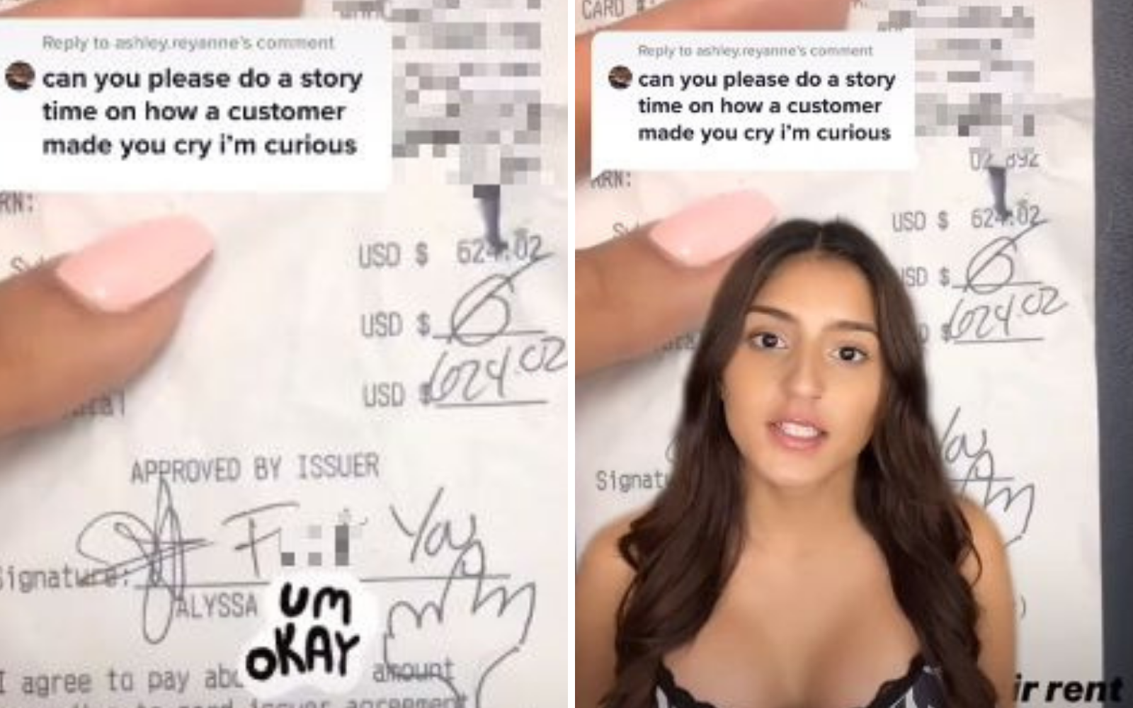 Cliente hizo llorar a mesera de Hooters al dejar una nota grosera y sin propina por una cuenta enorme