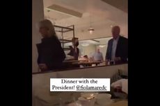 Psaki defiende a los Bidens contra las afirmaciones de que rompieron el mandato de la máscara en una cena