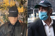 Kanye West usa una máscara espeluznante para reunirse con Michael Cohen