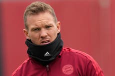 El técnico del Bayern Julian Nagelsmann contrae el COVID-19.