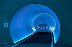 Elon Musk aprobó creación de sistema de transporte subterráneo Tesla en Las Vegas