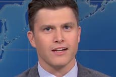 La estrella de Saturday Night Live, Colin Jost, rompe récord en el último episodio del programa