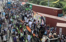 Tres muertos en manifestación islamista en Pakistán