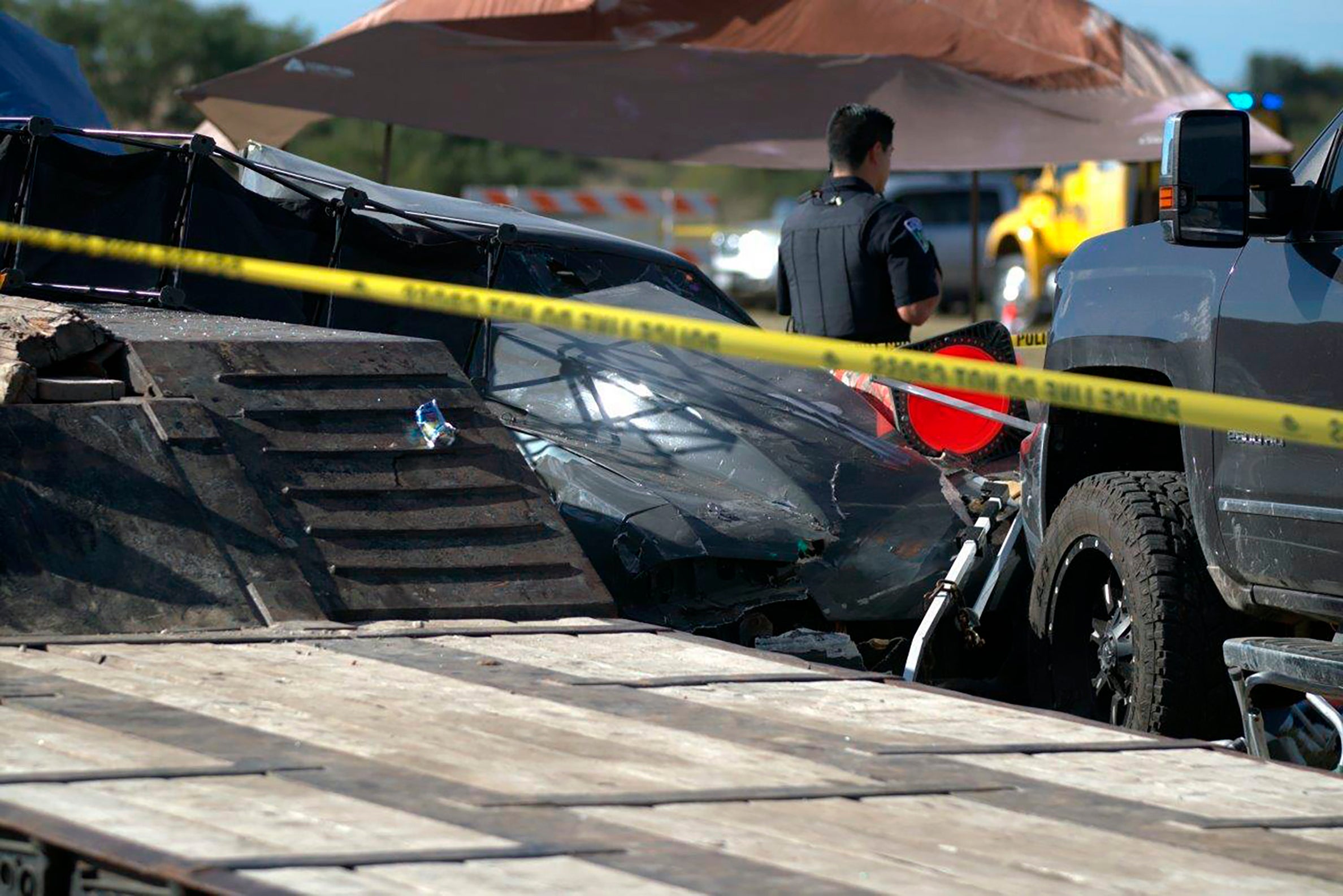 TEXAS CARRERA ACCIDENTE