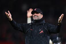 Goleada del Liverpool al Manchester United, otro paso clave en el viaje de Jürgen Klopp