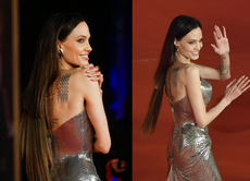 Las extensiones de cabello de Angelina Jolie en el estreno de The Eternals se hacen virales por las razones equivocadas