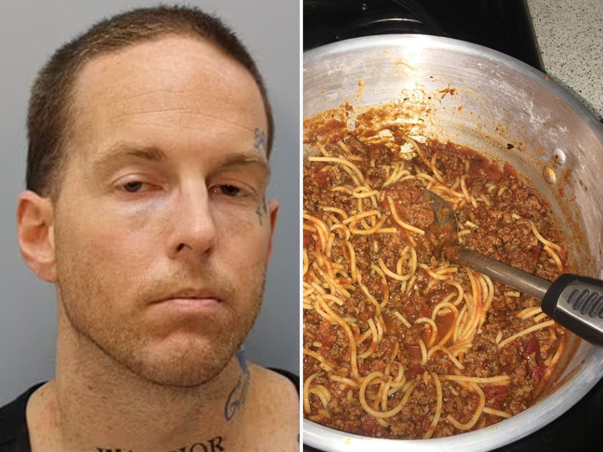 Brian Coulter (en la foto de su ficha policial a la izquierda) se jactaba de la comida en Instagram mientras supuestamente mataba de hambre a los hijos de su novia.