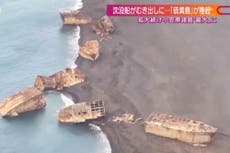 “Barcos fantasma” salieron a la superficie del Océano Pacífico tras erupción de volcán submarino en Japón