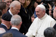 Vaticano cancela transmisión de Biden recibiendo al papa
