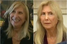 Expresión de la traductora del Vaticano al lado de Biden contrastó con actitud sombría durante visita de Trump