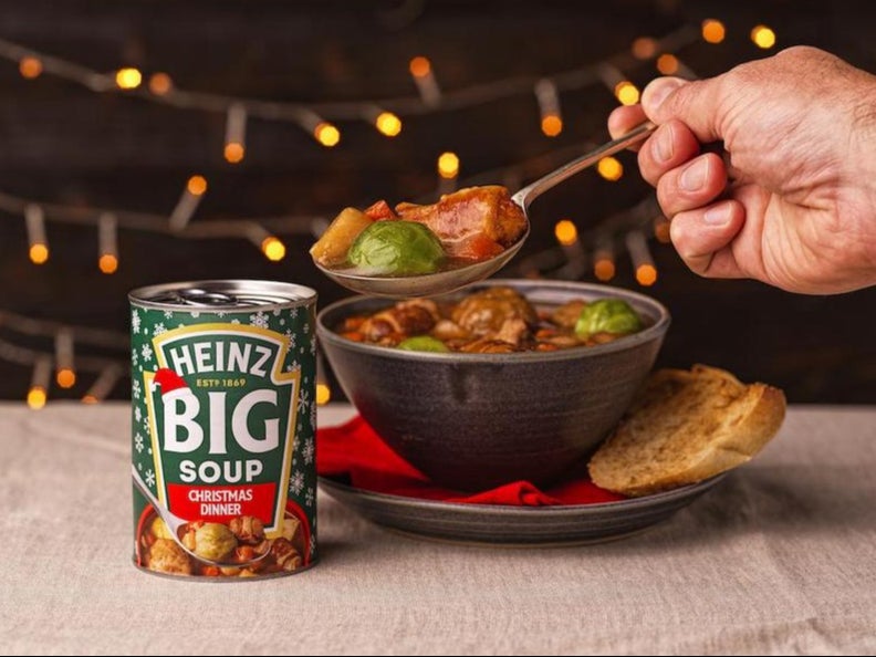 Heinz lanzó su nueva cena de Navidad Big Soup el lunes