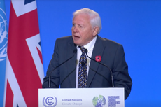 El naturalista David Attenborough pide a los líderes mundiales que actúen en el inicio de la Cop26