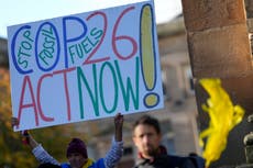 Activistas exigen más acciones al reunirse líderes en COP26