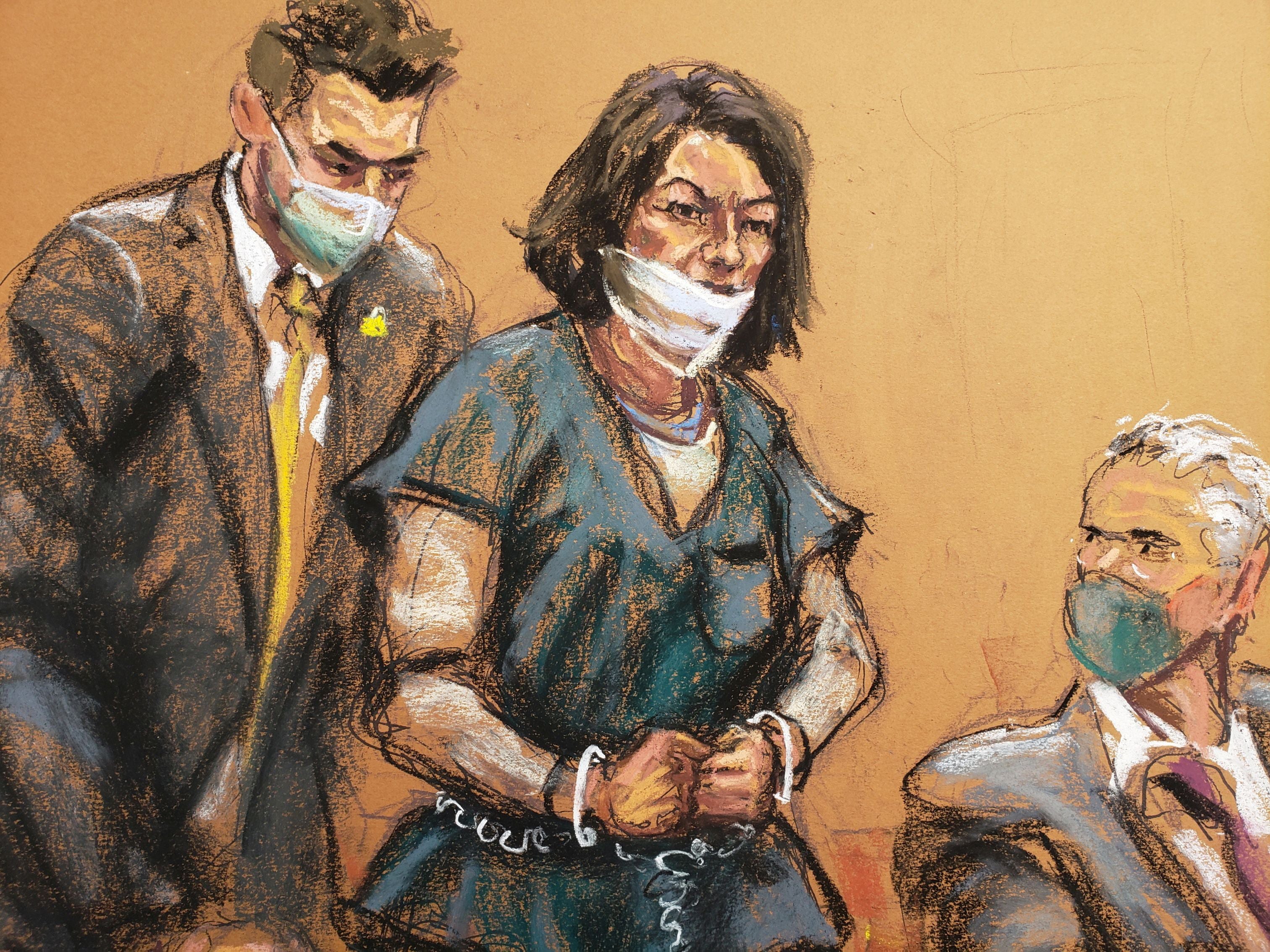 Ghislaine Maxwell, exasociada de Epstein, insiste en que es inocente mientras espera el inicio de su juicio