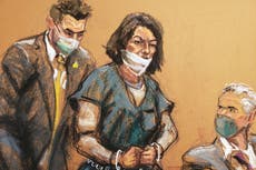 Ghislaine Maxwell, exasociada de Epstein, insiste en que es inocente mientras espera el inicio de su juicio