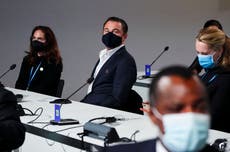 Leonardo DiCaprio asiste a la cumbre climática de la ONU