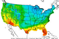 Estados Unidos: aire frío hará que temperaturas caigan drásticamente para 60 millones de personas