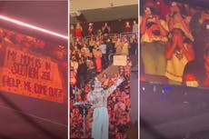 Harry Styles ayuda a fan tímida a salir del closet frente a su madre durante concierto: ‘¡Ella es gay!’