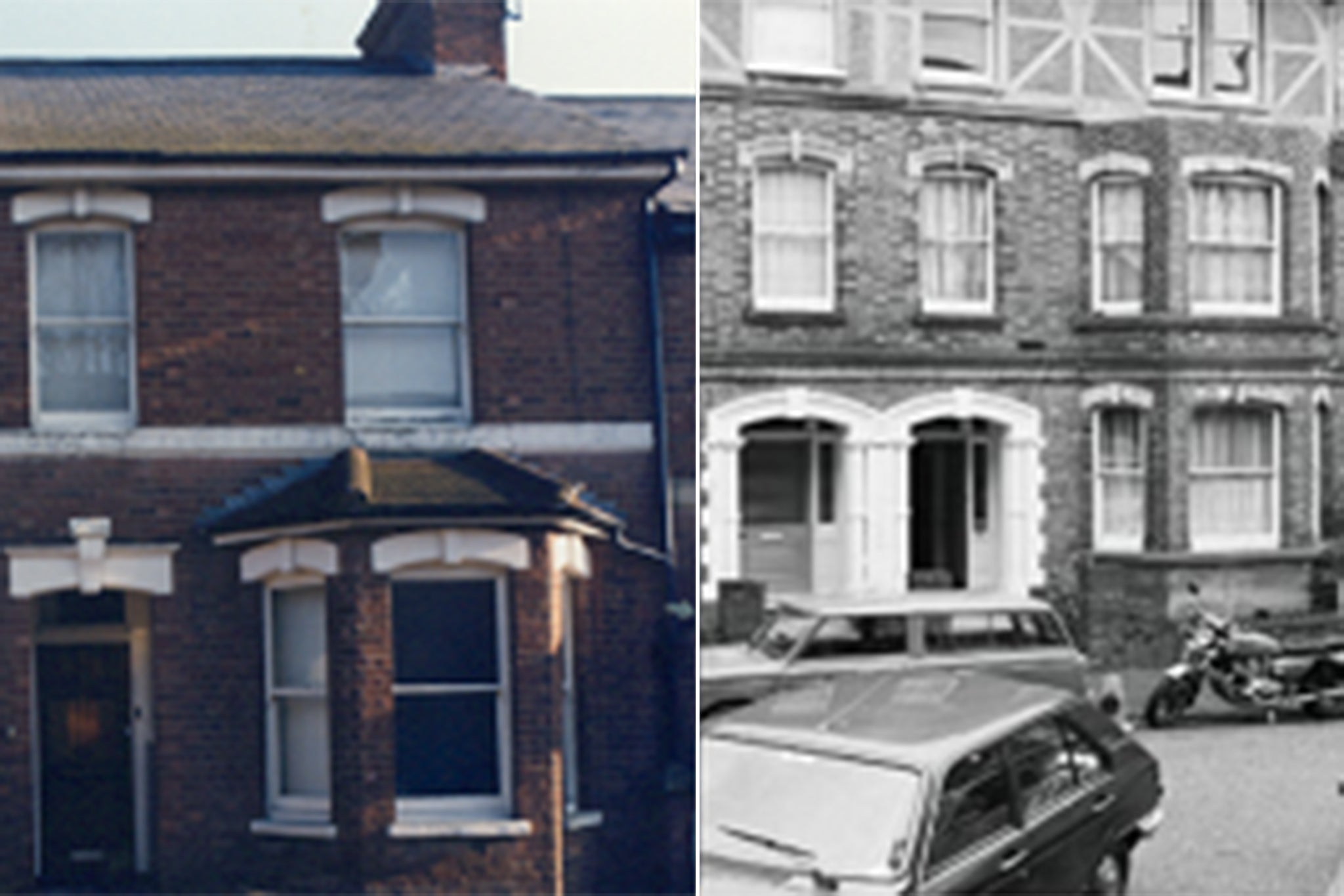 Bedsit homes of Knell and Pierce, the sites of Fuller’s 1987 crimes