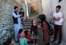 Afganistán lanza una campaña de vacunación contra la polio