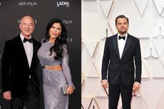 Jeff Bezos responde a vídeo viral de su novia Lauren Sánchez y su “mirada de deseo” hacia Leonardo DiCaprio