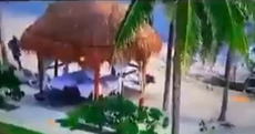 Tiroteo en Cancún: video muestra el momento en que narcotraficantes abrieron fuego afuera de un resort