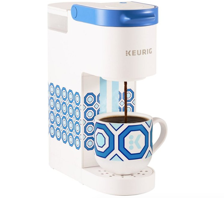 Product image for Keurig - Cafetera Edición Limitada Jonathan Adler K-Mini Sencilla con taza K - Blanca