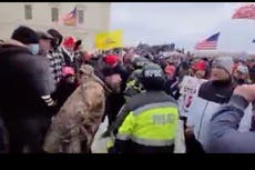 Alborotador pro-Trump del Capitolio que agredió a la policía será encarcelado durante casi cuatro años