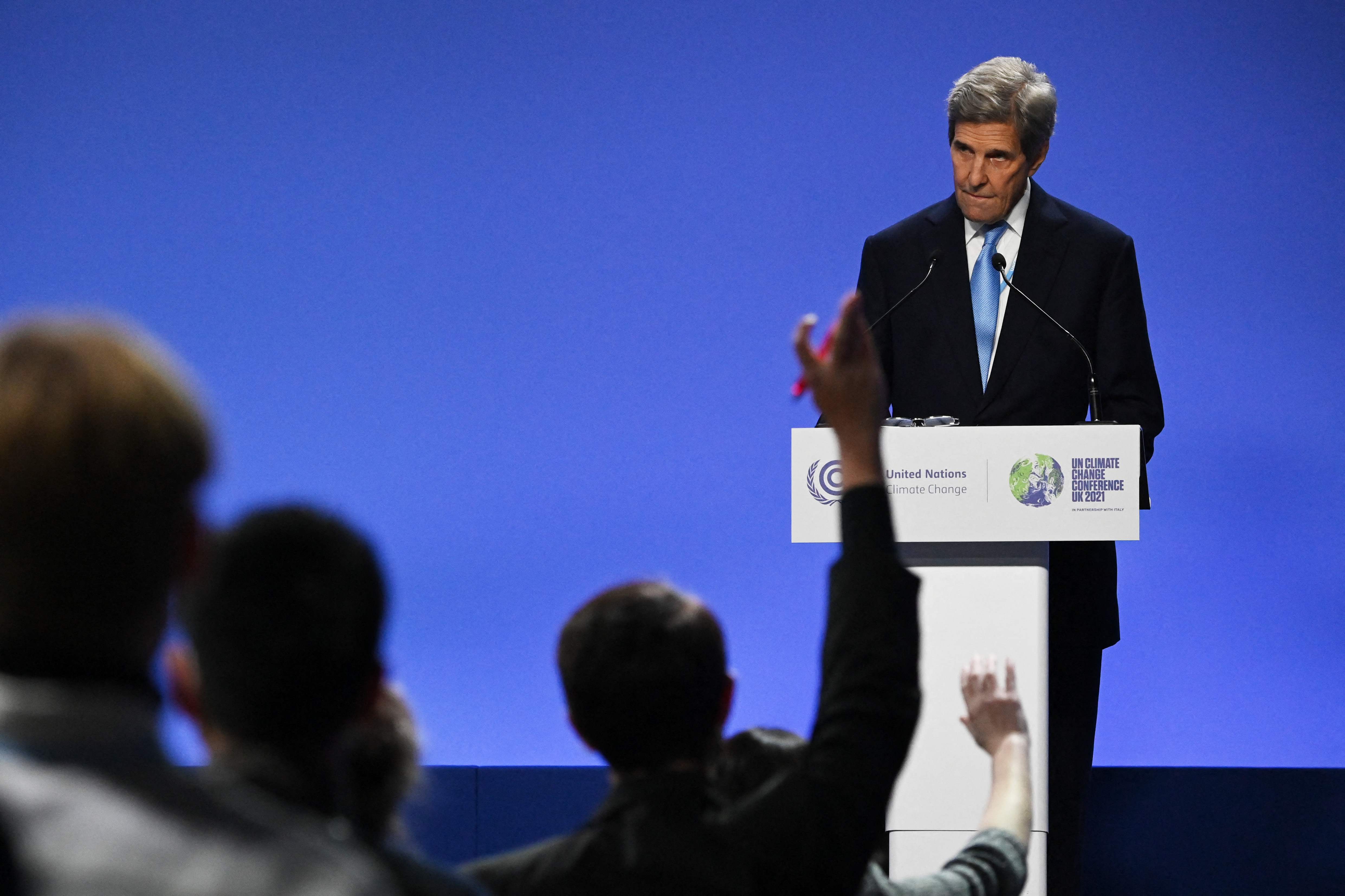 US special climate envoy on climate John Kerry