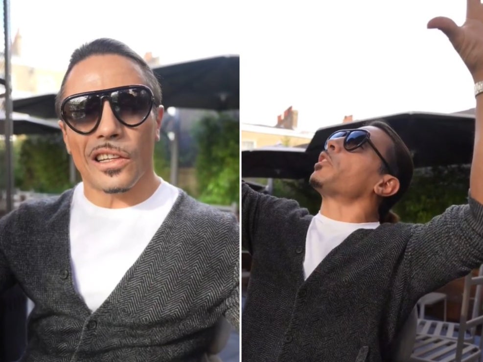 Salt Bae revela su voz por primera vez y sorprende a fans