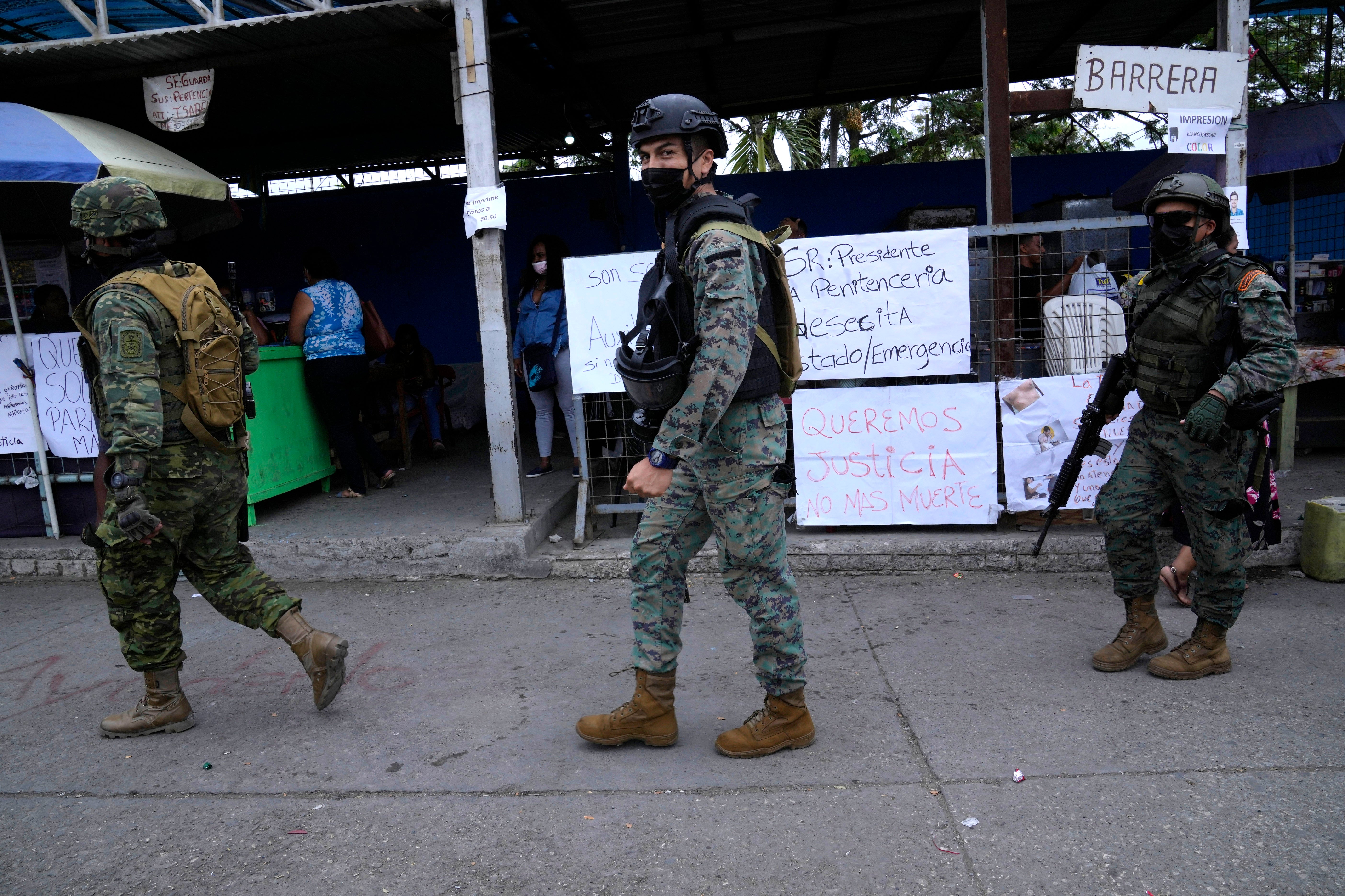 ECUADOR-GOBIERNO CARCELES