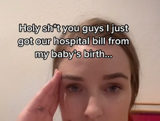 Madre sorprende a TikTok al revelar enorme factura del hospital por parto: “EE.UU. es un chiste”