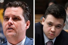 Matt Gaetz dice que tal vez contrate a Kyle Rittenhouse como pasante después de juicio por asesinato